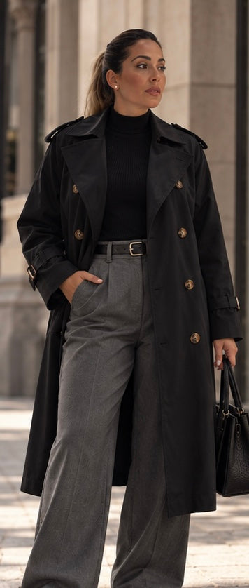 Gabardina Trench