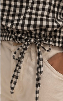 Chaqueta Vichy Romántica