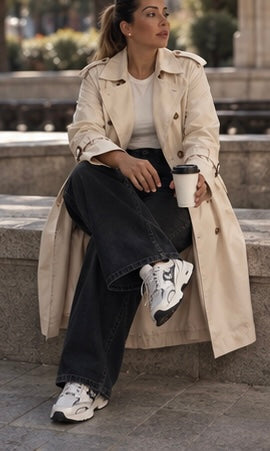 Gabardina Trench