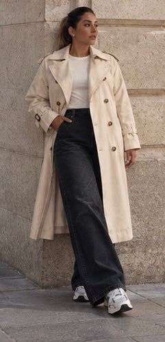 Gabardina Trench