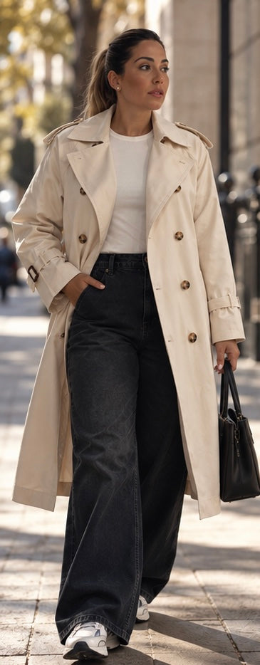 Gabardina Trench