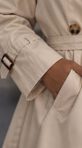 Gabardina Trench