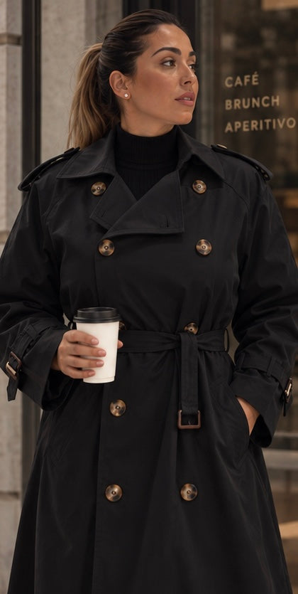 Gabardina Trench