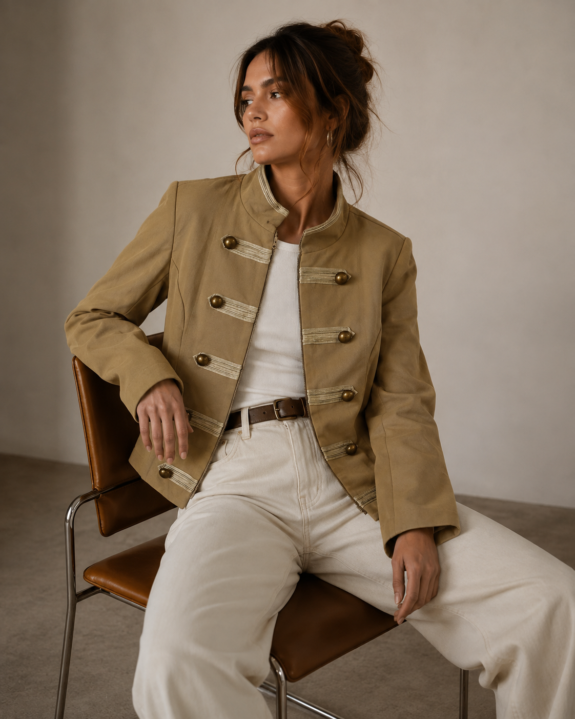 Chaqueta militar clásica